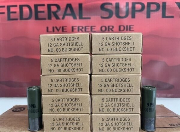 12 gauge 12 ga 12 gauge 12 ga 12 gauge 12 ga 12 ga 12 gauge 12ga buckshot - image 2