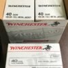 Winchester 40 s&w 165gr fmj & federal 40 s&w 180gr fmj $0. 45 / round