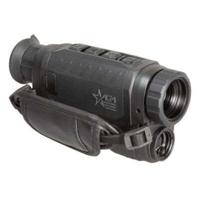 Agm reachir 25 384 thermal monocular, 2. 5 20x25mm, black, laser range finder