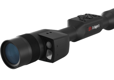 Atn x sight 5 hunting scope, 3 15x30mm, black, multi reticle, laser rangefinder