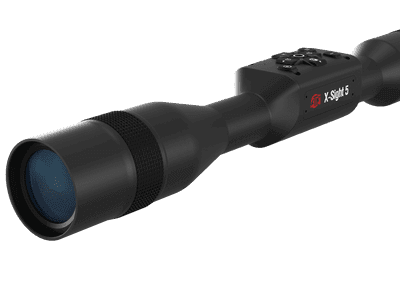 ATN X Sight Gen 5 Night Vision Scope, 5 25x30mm, Black, Laser Rangefinder