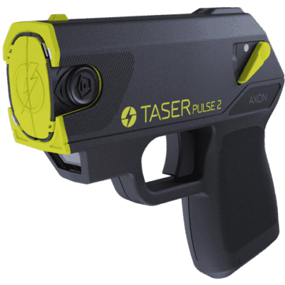 Axon Puls 2 Taser, 15 ft Range, Black/Yellow Polymer