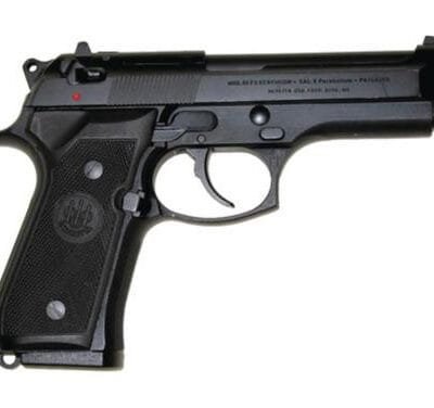 Beretta 92FS 9mm, 4.9" Barrel, Black Dot Sights, 10rd CA Compliant