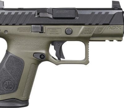 Beretta APX A1 Tac 9mm, 4.2" Barrel, OD Green, Optic Ready, 15rd