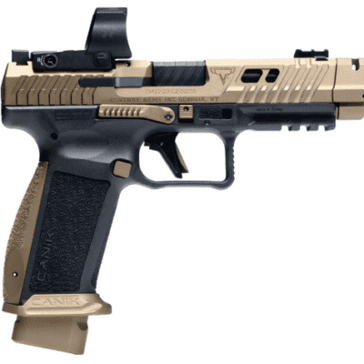 Canik TTI Combat 9mm, 4.6" Barrel, Bronze Cerakote, MeCanik MO3 Optic, 21rd