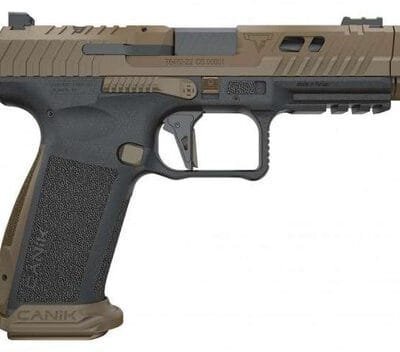 Canik TTI Combat 9mm, 4.6" Ported & Fluted Barrel, TTI Bronze, 10rd