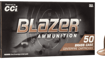 Cci blazer brass 9mm, 115gr, full metal jacket, 50rd box