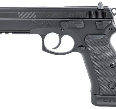 CZ 75 SP 01 Tactical 9mm, 4.6" Barrel, FO Front, Ambi Decocker, Black, 18rd