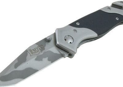 Evan Sports Folding Knife, 3.5" Blade, Camo