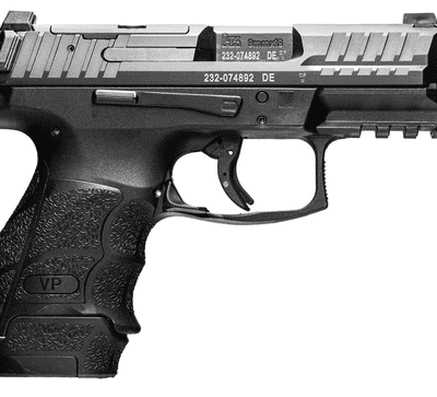 HK VP9SK Sub Compact 9mm, 3.39" Barrel, Black, 3 Dot Sights, Optics Ready, 15rd