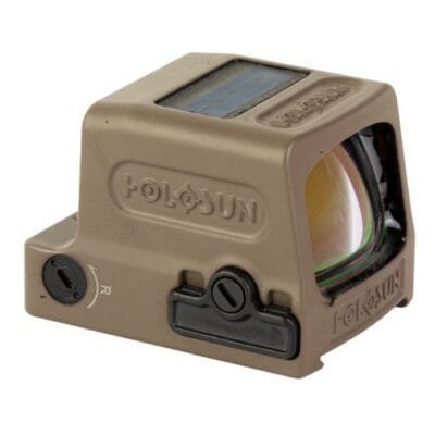 Holosun 509T X2 Red Dot Sight, 1x28mm, Flat Dark Earth, Multi Reticle