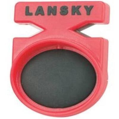 Lansky Quick Fix Pocket Sharpener Tungsten Carbide and Crock Stick Ceramic