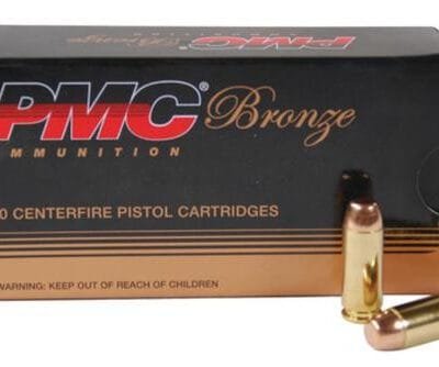 PMC Bronze Target 9mm 115gr, FMJ, 50rd Box