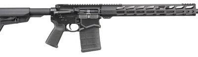 Ruger SFAR 308 Winchester, 16" Threaded Barrel, Black, Magpul MOE SL Stock/Grip, 20rd