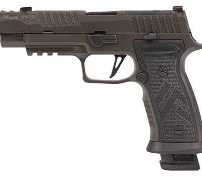 Sig Sauer P320 AXG Legion, 9mm, 3.9" Barrel, Legion Gray Cerakote, Optic Ready, 21rd