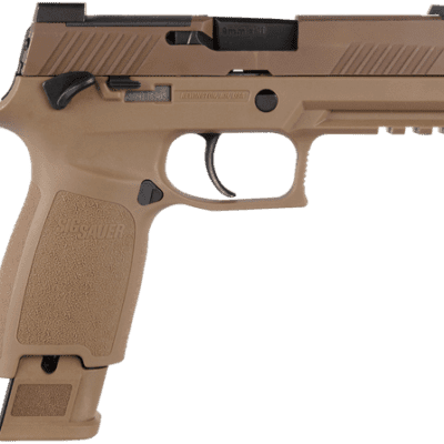 Sig Sauer P320 M18 9mm, 3.9" Barrel, Coyote Tan, Optic Ready, 21rd