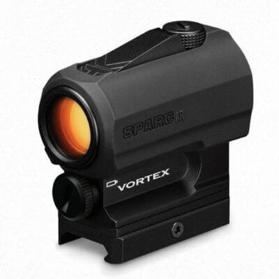 Vortex sparc ar ii red dot, 2 moa, multi height, absolute & 1/3 co witness, black