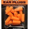 Walkers Foam Ear Plugs 32 dB Orange with Black Canister